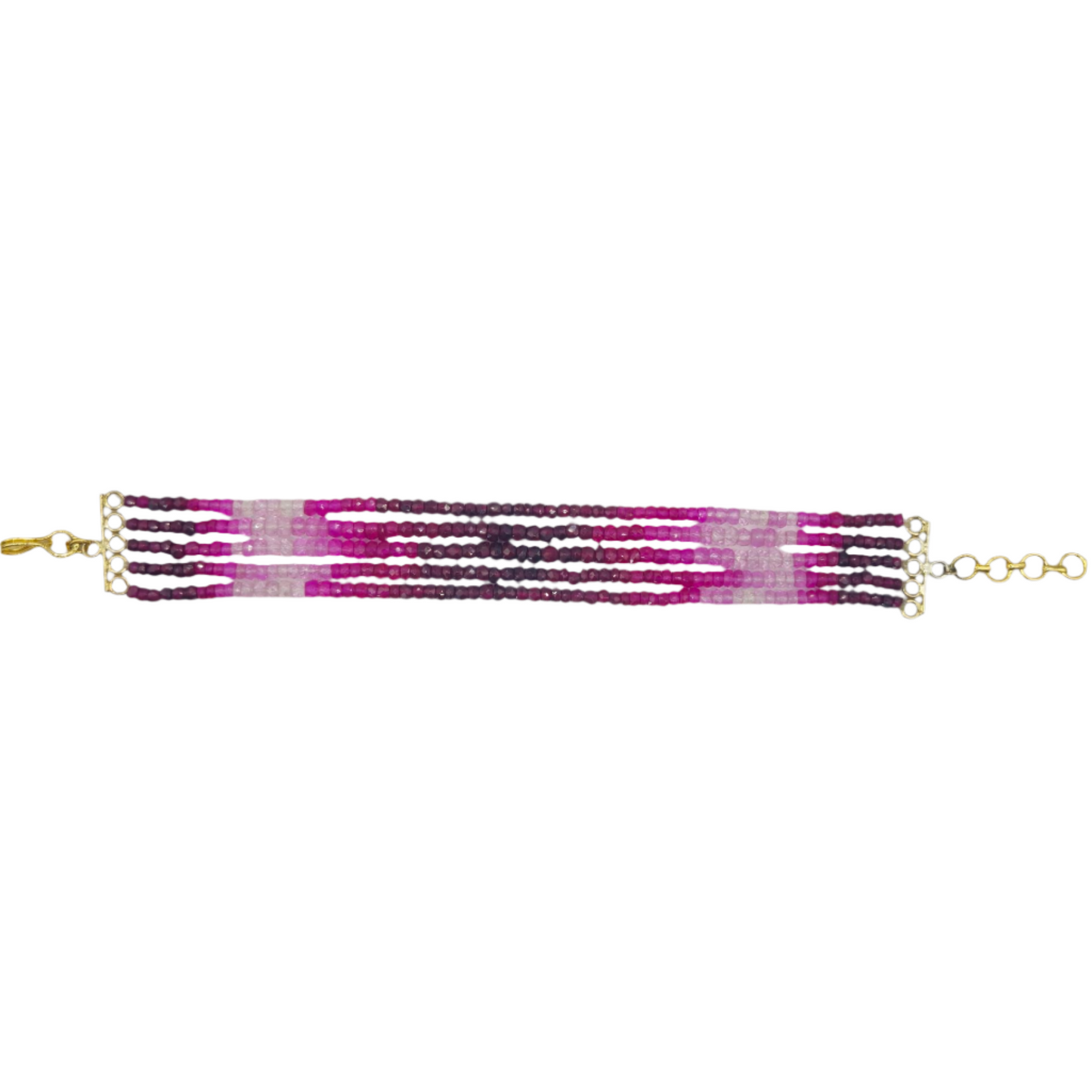 Shaded Rubies Bracelet
