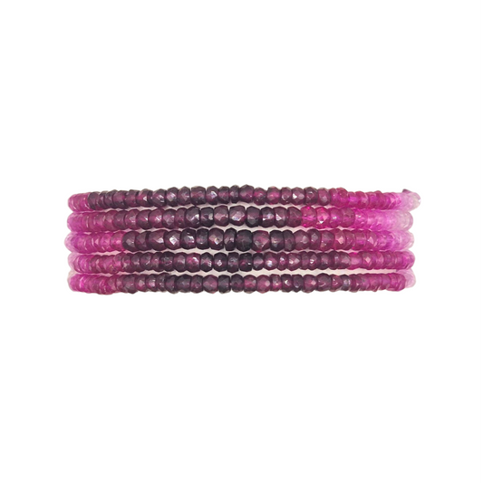 Shaded Rubies Bracelet