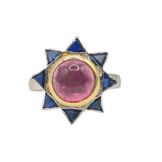 Ruby and Sapphires in 925 Silver