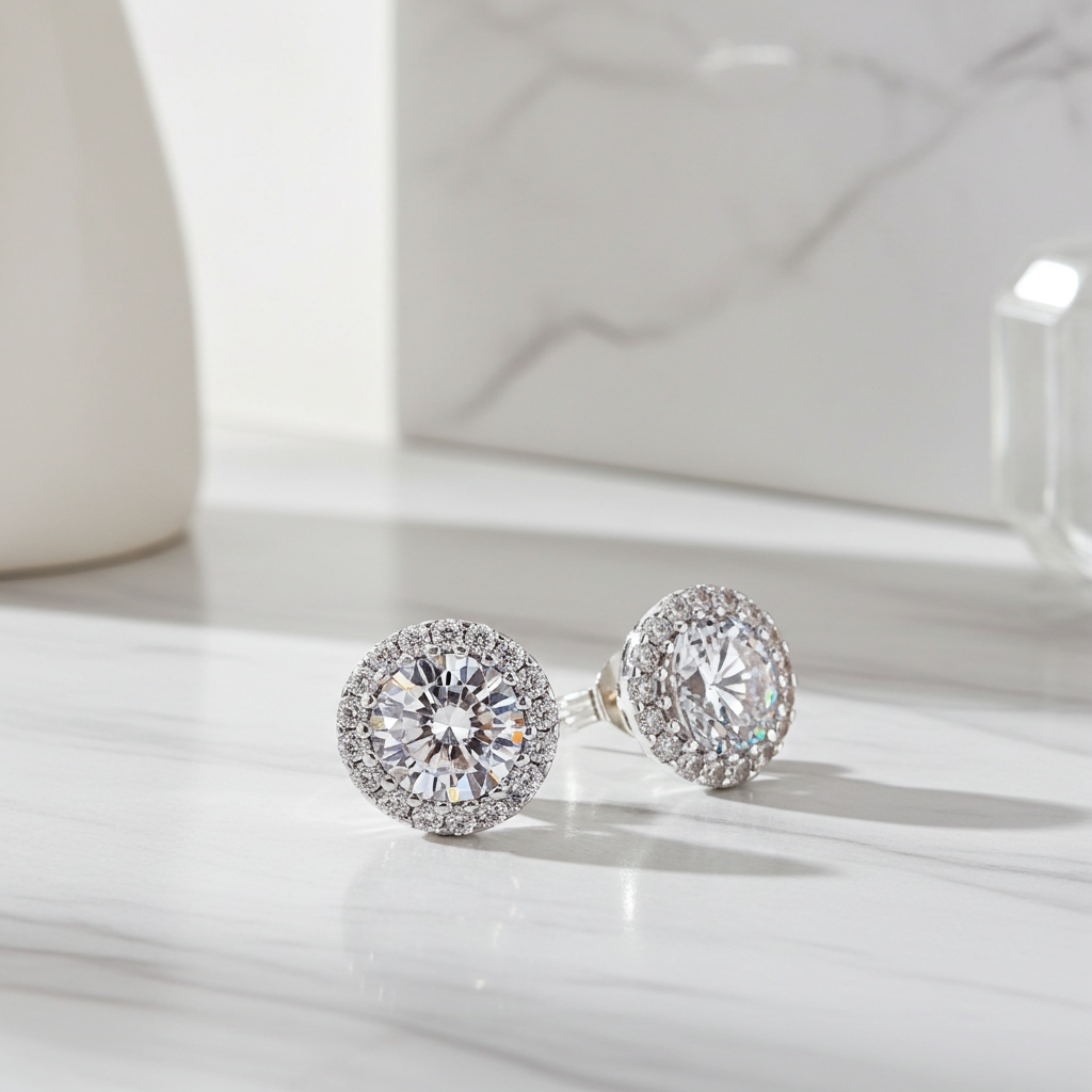 Cubic Zirconias in 925 Silver