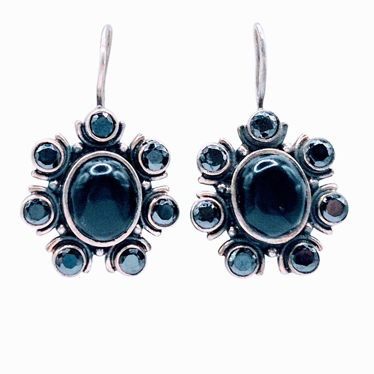 Black Tourmaline in 925 Silver