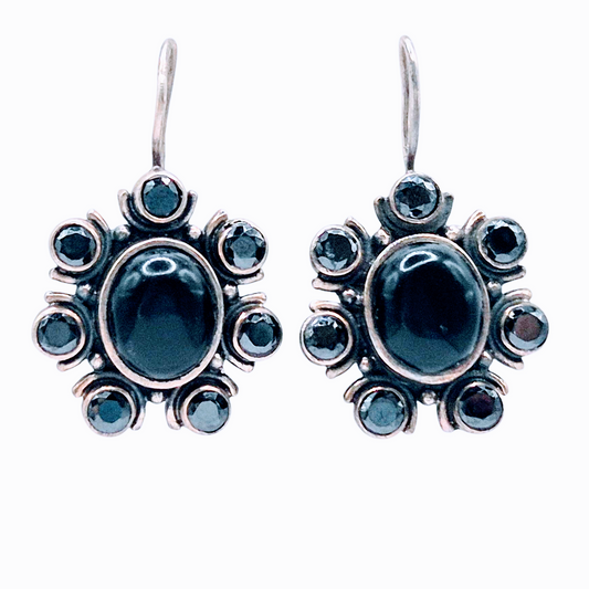 Black Tourmaline in 925 Silver