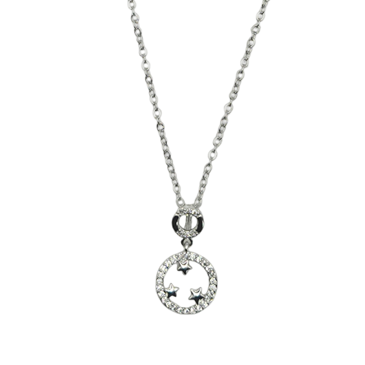 Stainless steel pendant with chain